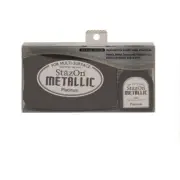 New StazOn Solvent Ink Pad Metallic Kit - Platinum