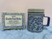 Avon COUNTRY TALC SHAKER Sweet Honesty PERFUMED TALC 3 oz BODY POWDER Full