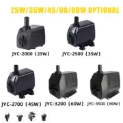 220V Mini Small 25-80W Submersible Water Pump Aquarium Pond Fish Tank Fountain