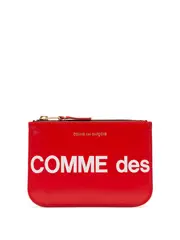 [COMME des GARCONS WALLET] 大號徽標小號零錢包