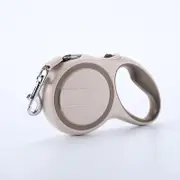 Coffee 5M Pet Leash Retractable Tangle Free Extendable For Walking Leads & Head Collars