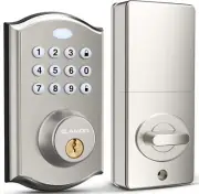 Keyless Entry Door Lock Electronic Door Lock with Keypad Smart Deadbolt Auto