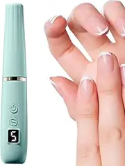 Electric Nail Drill Kit - Electric Nails Polishing Shape Tools Kit With Bits | Cordless Pedicure Manicure Toenail Machine For Beginner Home Salon