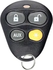KeylessOption Keyless Entry Remote Starter Car Key Fob Alarm For Aftermarket Viper Automate EZSDEI474V 474V