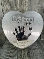 Heart Shaped My Tiny Hand Print Kit New And Sealed