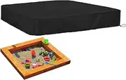 Outdoor Sandpit - Kids Sandbox Sand ,Waterproof Dustproof Kids Sandbox with Lid, for Sandpit Canopy Sand Toys Buniq