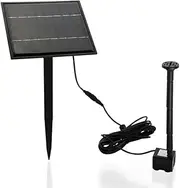 5W Solar Powered Fountain Water Pump with Solar Panel Kit
