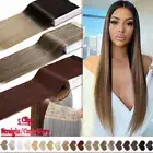 Thick Clip In One Piece Real As Human Hair Extensions 3/4 Full Head Highlight AU