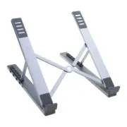 Aluminum Laptop Stand Docking Station 4 in 1 Multiport Hub 4K Display Bracket
