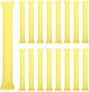 CLISPEED Thunder Sticks, 50PCS Inflatable Cheering Sticks - Noise Makers for Cheering Sporting Events Party Team Spirit