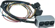 Kuryakyn Master Cylinder Cover Accessory Switch Box 10 Amp 12V Chrome/Black 7803