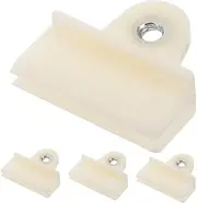 GARVALON 4pcs Durable Plastic Window Regulator Clips Versatile Glass Clamp Fixing Clips for Car Windows Side Skirts and Glass Panels Fit for Multiple Vehicle Models