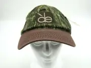 Mossy Oak Hat Mens DE Energy Logo Camo Camouflage OSFM Adjustable Strap NWT Cap