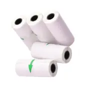 Adhesive Thermal Receipt Paper Rolls 57x25mm For Mini Printer Compatible