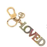 GUCCI Key ring Loved Keychain Strap Charm