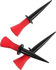 Generic Elastic Golf Tees Soft Golf Ball Holders for Practice Lightweight and Portable for Lovers and Beginners