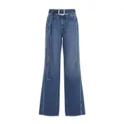 [Jean Paul Gaultier] Jean Paul Gaultier-Blue Denim Jeans-Donna 25 JEANS