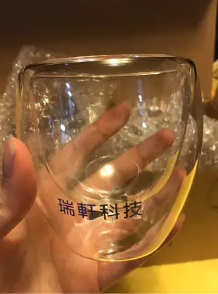 瑞軒科技 瑞旭科技 隔熱雙層玻璃杯2入一組