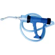 Blue Plastic Automatic Drench Gun Equine Worming Sheep 70ML