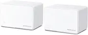 Mercusys AX3000 Whole Home Mesh Wi-Fi 6 System, Dual-Band, Up to 3000 Mbps, Full Gigabit Ports, Seamless Roaming, Gaming & Streaming, Smart Home, Easily Manage and Set up(Halo H80X(2-pack))