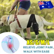 Dog Knee Brace Dog Leg Brace for Torn-Hind Leg Dog Hip Support Medium Black AU