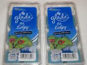 (2) Glade Be Edgy Wax Melts Sets Spring Collection Coconut Water & Freesia ~ UD5
