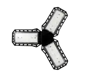 Foldable Full Spectrum Led Grow Light - 36W Clover Black