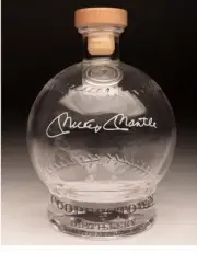 Mariano Rivera HOF Signature Series Baseball Decanter Cooperstown Distillery