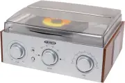 Jensen 3-Speed Stereo Turntable w/ Built-In Speakers & AM/FM Stereo Radio