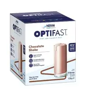* Optifast VLCD Chocolate Shake 12 x 53g Sachets Low Calorie Diet