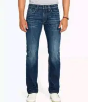 Buffalo David Bitton Men's Relaxed Straight Leg Driven Jean Stretch 38x30 $99 RP