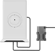 Durable Metal Router Mount for Starlink V2 Router Wall Mount with Ethernet Adapter Wall Bracket - Protection Brackets Holder for Starlink V2 Mesh Router Mount with Cable Management