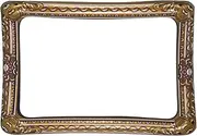 Inflatable Selfie Frame, Photo Booth Inflatable Frame, Funny Inflatable Props Accessories Favors Large Selfie Golden Decor Photo for Family Party Wedding Graduation