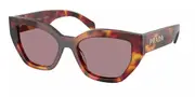 Prada PR A09S 22A20I Women’s Sunglasses Tortoiseshell Size 53