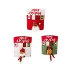 Christmas Seat Covers Christmas Back Cover Chair Protector, Decor Christmas