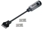 12 in. Long Reach Scraper Gasket Scraper with Blades included