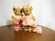 Cherished Teddies Judy and Anna 2008 Carlton Exclusive #4011629 NIB