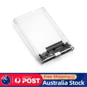 USB 3.0 2.5 Inch HDD External case Transparent Hard Disk Box