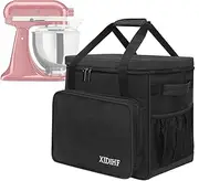 Mixer Storage Bag Compatible with KitchenAid Mixers 4.5-5 Quart Extra Accessories, Stand Mixer Storage Box with Zipper Pocket, Dust Cover Only