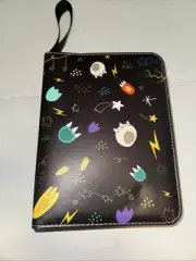Pokemon Trading Card Zip 3 Ring Binder, Black, 40 Sheets To Hold 720 Cards NEW