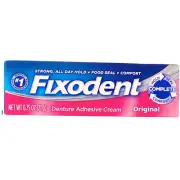 6 Pack Fixodent Complete Denture Adhesive Cream, Original, 0.75 oz