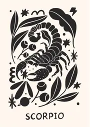 [Namly Design] Poster - Zodiac Scorpio
