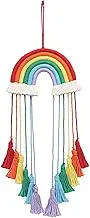 Rainbow Macrame Wall Hanging Boho Wall Decor, Hand-Woven Cotton Macrame Tassel Tapestry Decor for Boho Rainbow, Rainbow Wall, Baby Room, Baby Shower, Nursery, Home Decor