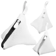 Healifty Mini Mesh Laundry Bags 3pcs Washing Machine Wash Pouch Portable Trav...