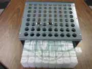 33pcs/set 5C Collet Set 1/8" to 1-1/8” by 1/32nd,with 72 hole 5C collet tray