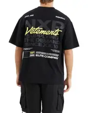 [Nena & Pasadena] Demand Street Tee in Black
