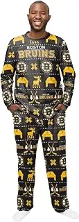 NHL Winter Xmas Pajama Set - Boston Bruins - XXL