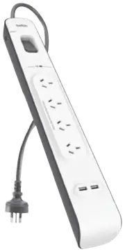 Belkin SurgePro 4-Outlet Surge Protector with Dual USB-A