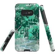 For Samsung Galaxy S10e Case Tough Protective Cover Green Nature
