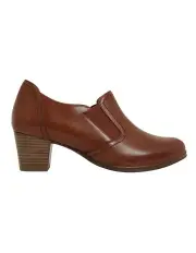 [Wide Steps] Harris Mid Brown Glove / Elastic Shoes